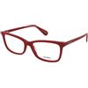 MAX&Co. MO5228 066 | Occhiali da Vista Graduati | Plastica | Cat Eye | Bordeaux | Adrialenti