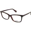 MAX&Co. MO5228 052 | Occhiali da Vista Graduati | Plastica | Cat Eye | Marrone, Havana | Adrialenti