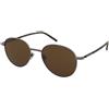 Saint Laurent SL 865 004 | Occhiali da Sole Graduati o Non Graduati | Unisex | Metallo | Tondi | Rutenio | Adrialenti
