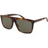 Saint Laurent SL 904 004 | Occhiali da Sole Graduati o Non Graduati | Plastica | Quadrati | Marrone, Havana | Adrialenti