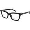 Saint Laurent SL 912 001 | Occhiali da Vista Graduati | Prova Online | Plastica | Cat Eye | Nero | Adrialenti
