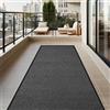 Tcatec Tappeto lungo antiscivolo per corridoio, 90 x 300 cm, lavabile, tappeto lungo e sottile, per ingresso, per corridoio, interno, cucina, soggiorno, esterno