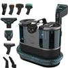 Cecotec Pulitore Tappezzeria Conga 7000 Carpet&Spot Clean Steam XXL Pro. 1700W, Funzione 3 in 1, Vapore e Acqua Calda, Raggio 9m, 15 Accessori, Lavavetri, Autopulizia, Igiene Perfetta