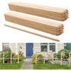 VEVOR Pali in Legno Duro per Recinzione, Picchetti da Giardino in Legno di Abete con Punta Affilata, 19,05 x 19,05 x 914.4 mm, Pali di Recinzione Segnaletici per Confini di Cortili, 50 Pezzi