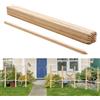 VEVOR Pali in Legno Duro per Recinzione, Picchetti da Giardino in Legno di Abete con Punta Affilata, 25 Pezzi 19,05 x 19,05 x 1219,2 mm, Pali di Recinzione Segnaletici per Confini di Cortili