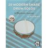 Alfred Music 20 Modern Snare Drum Solos: A Rhythmic Journey, Book & Online Audio