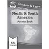 CGP Books KS2 Geography Discover & Learn: North and South America Ac (Tascabile)