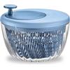 Guzzini Centrifuga Insalata con Coperchio, Blu Aria Intenso