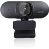 NUROUM V32AF Webcam 4K per PC, FOV regolabile, CMOS premium, autofocus Auto-Framing, microfoni con cancellazione del rumore, webcam USB Plug&Play per desktop/laptop/Mac, videochiamate con