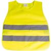 Gilet ad alta visibilità in poliestere bambino personalizzabile personalizzate o neutre