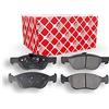 febi bilstein 116050 pastiglie freno (anteriore) - set di 4 pastiglie disco |