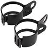 Fydun 1 paio di staffe di montaggio per moto Staffa di montaggio indicatore di direzione per moto Morsetti di riposizionamento forcella 30-43mm Nero