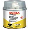 SONAX Kit di riparazione per impianti di scarico (200 g) ripara crepe, buchi e aree non ermetiche nell'impianto di scarico in modo duraturo e rapido | Art. N. 05531410