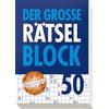 Naumann & Göbel Verlagsgesellschaft mbH Der große Rätselblock 50: Mehr als 600 Rätsel mit allen Lösungen I Rätselbuch für Erwachsene