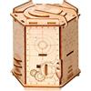ESC WELT Fort Knox - Puzzle 3d in Legno - Rompicapo in Legno Difficile - Escape Room Gioco da Tavolo - Scatola Segreta Rompicapo con Scompartimento Nascosto - Giochi di Logica per Adulti