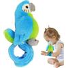 Arrovarp Bracciale schiaffo per pappagallo, braccialetto schiaffo per animali di peluche,Simpatici braccialetti con uccellini | Braccialetto per giocattoli per bambini, braccialetto schiaffo,