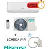 HISENSE Climatizzatore Hisense Easy Smart 24000 Btu Inverter CA70BT1AG + CA70BT1AW, Wi-Fi Opzionale, R-32, Alta Efficienza Energetica