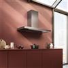 Cappa Falmec Parete Plane Plus 90 cm - CPLN90.E23P2EUN490F - Nero Opaco - Motore 800 m3/h - Classe Energetica A