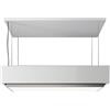 Falmec Cappa ad Isola CLVI20.E0P7 ZZZF461F Levante Circle.tech 120 cm 600 m3 Vetro bianco Richiedi un preventivo personalizzato
