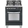 Lofra Cucina a Gas PNM66GVT/C Nero Matt da 60cm