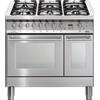 Lofra Cucina Elettrica PD96MFTE/CISF Acciaio Inox da 90cm