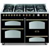 Lofra Cucina Elettrica RNM126SMFET+MFT/2AEO Nero Matt da 120cm