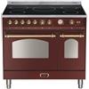 Lofra Cucina Elettrica RRD96MFTE/5I Rosso Burgundy da 90cm