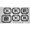 Lofra Piano Cottura a Gas HLS9S0 Acciaio Inox da 90cm