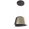 FABER 345.0541.068 Cappa aspirante a soffitto BELLE PLUS GOLD/WARM DG MATT KL up&down 640 m grigio scuro