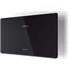 Faber Cappa a Parete Glam Fit Zero Drip 330.0615.657 Vetro Nero da 80cm