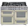 Lofra Cucina PBI126SMFET+DMFT/2AEO Avorio 120X60