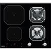 Lofra Piano Cottura Misto HGN622I Gas e Induzione 60cm Nero