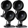 Surfola Telecamera Wi-Fi Interno, 1080P FHD Videocamera Sorveglianza per Neonati/Animali con Rilevamento Movimento e Sonoro AI, Visione Notturna, Audio Bidirezionale, Alexa e Google Home, 4-pack