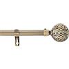 douceur d'Intérieur KIT TRINGLE DECO EXT. 19 mm 120 < 210 CM PIASTRA GLOBA OTTON