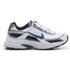 NIKE Initiator Sneaker In Tessuto E Pelle Bianco Grigio Blu - Uomo - Bianco Grigio Blu