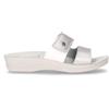 INBLU Ciabatta In Ecopelle Con Zeppa Argento Bianco - Donna - Argento Bianco