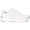 SKECHERS Flex Appeal 5.0 Uptake Sneaker In Tessuto Bianco - Donna - Bianco