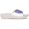 INBLU Ciabatta In Ecopelle Con Strappo Jeans Bianco - Donna - Jeans Bianco