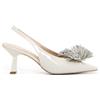 DU SIMON Décolleté Slingback A Punta Burro - Donna - Burro