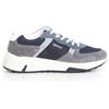 IGI & CO Sneaker In Tessuto E Pelle Grafite Blu - Uomo - Grafite Blu