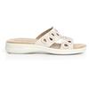 VALLEVERDE Ciabatta Con Strass Taupe - Donna - Taupe