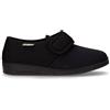 EMANUELA Scarpa Chiusa In Tessuto Con Strappo Nero - Donna - Nero