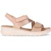 FREE WALK Sandalo Con Zeppa Cipria - Donna - Cipria
