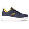 SKECHERS Bobs B Flex Icy Edge Sneaker In Tessuto Ed Ecopelle Navy - Uomo - Navy
