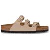 BIRKENSTOCK Florida Ciabatta In Pelle Sabbia - Donna - Sabbia