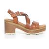 REFRESH Sandalo Con Tacco Camel - Donna - Camel