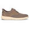 GEOX Sneaker In Tessuto E Pelle Tortora - Uomo - Tortora