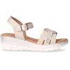 VALLEVERDE Sandalo In Ecopelle Con Zeppa Argento - Donna - Argento