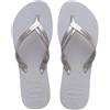HAVAIANAS Elegance Ciabatta Infradito Ice Grey - Donna - Ice Grey