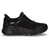 SKECHERS Bobs B Flex Hi Linear Force Sneaker Slip On In Tessuto Nero - Donna - Nero